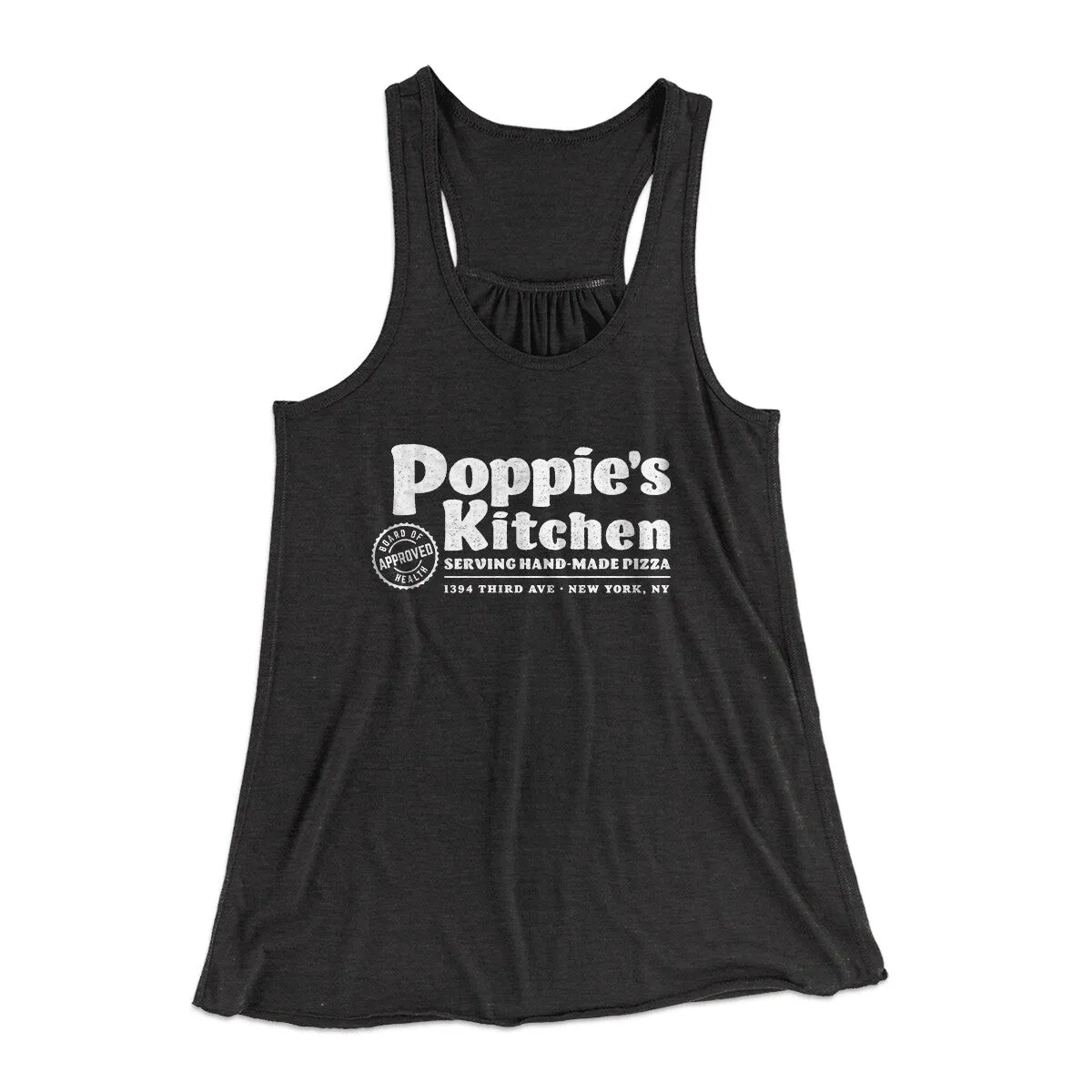 Poppies Kitchen Women's Flowey Racerback Tank Top