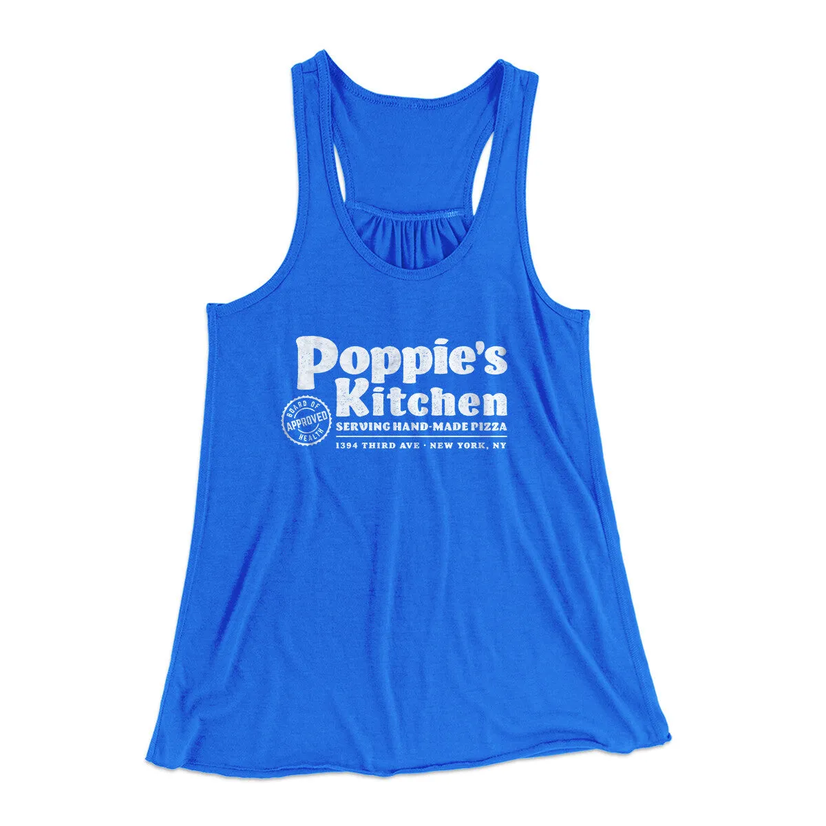 Poppies Kitchen Women's Flowey Racerback Tank Top