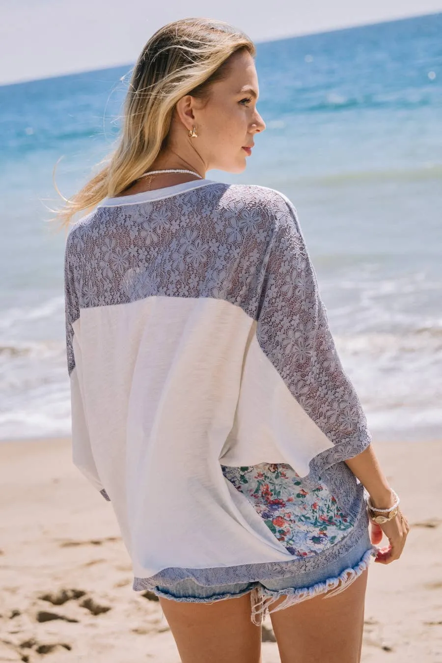 Poppy Patchwork Top