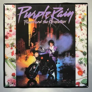 PRINCE Purple Rain And The Revolution Coaster Custom Ceramic Tile