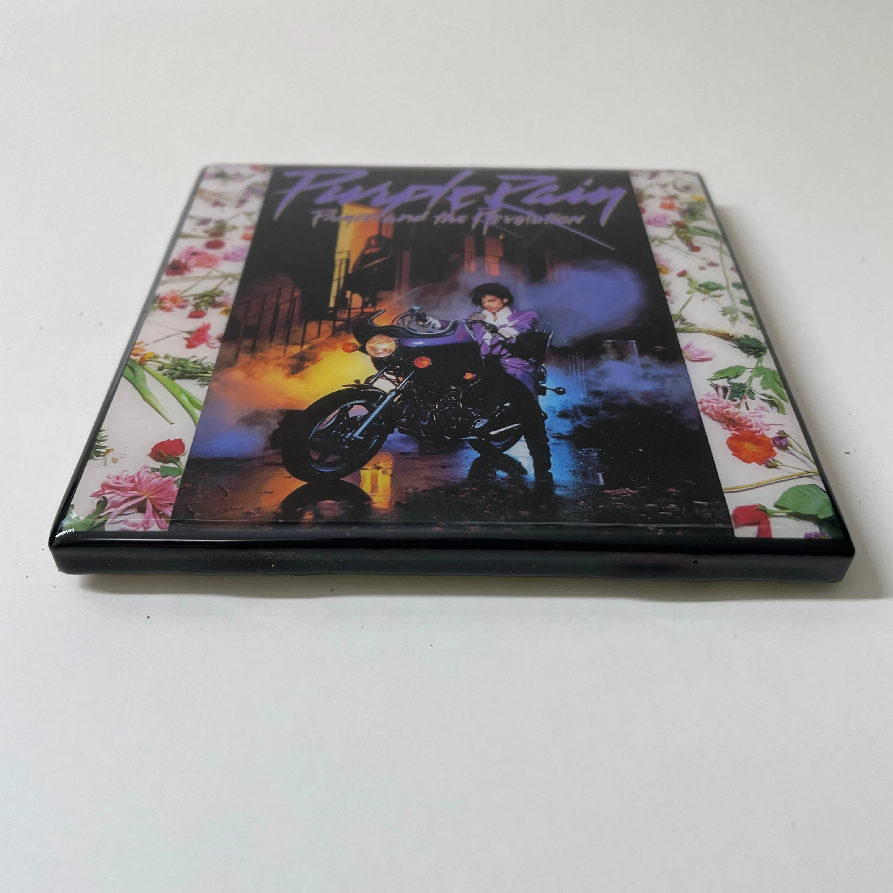 PRINCE Purple Rain And The Revolution Coaster Custom Ceramic Tile