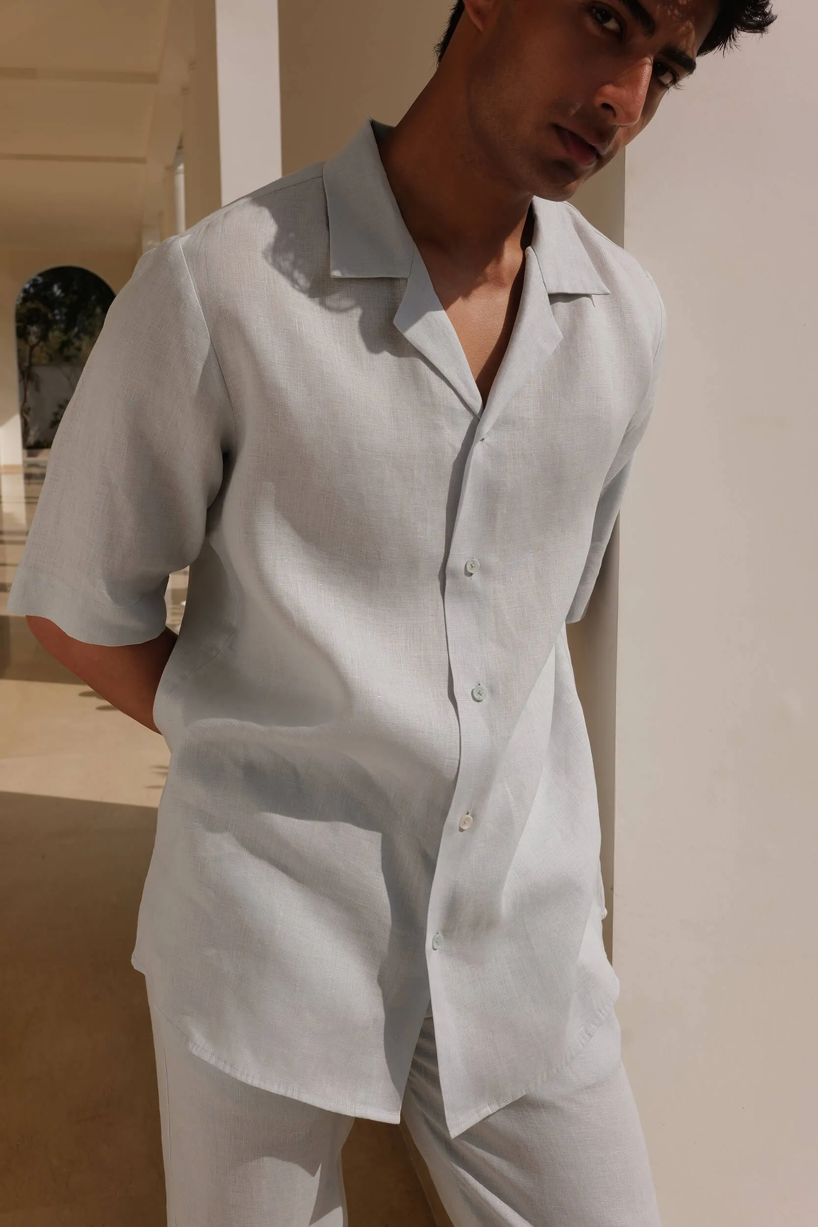 Provence Shirt - Man (SOFT BLUE)
