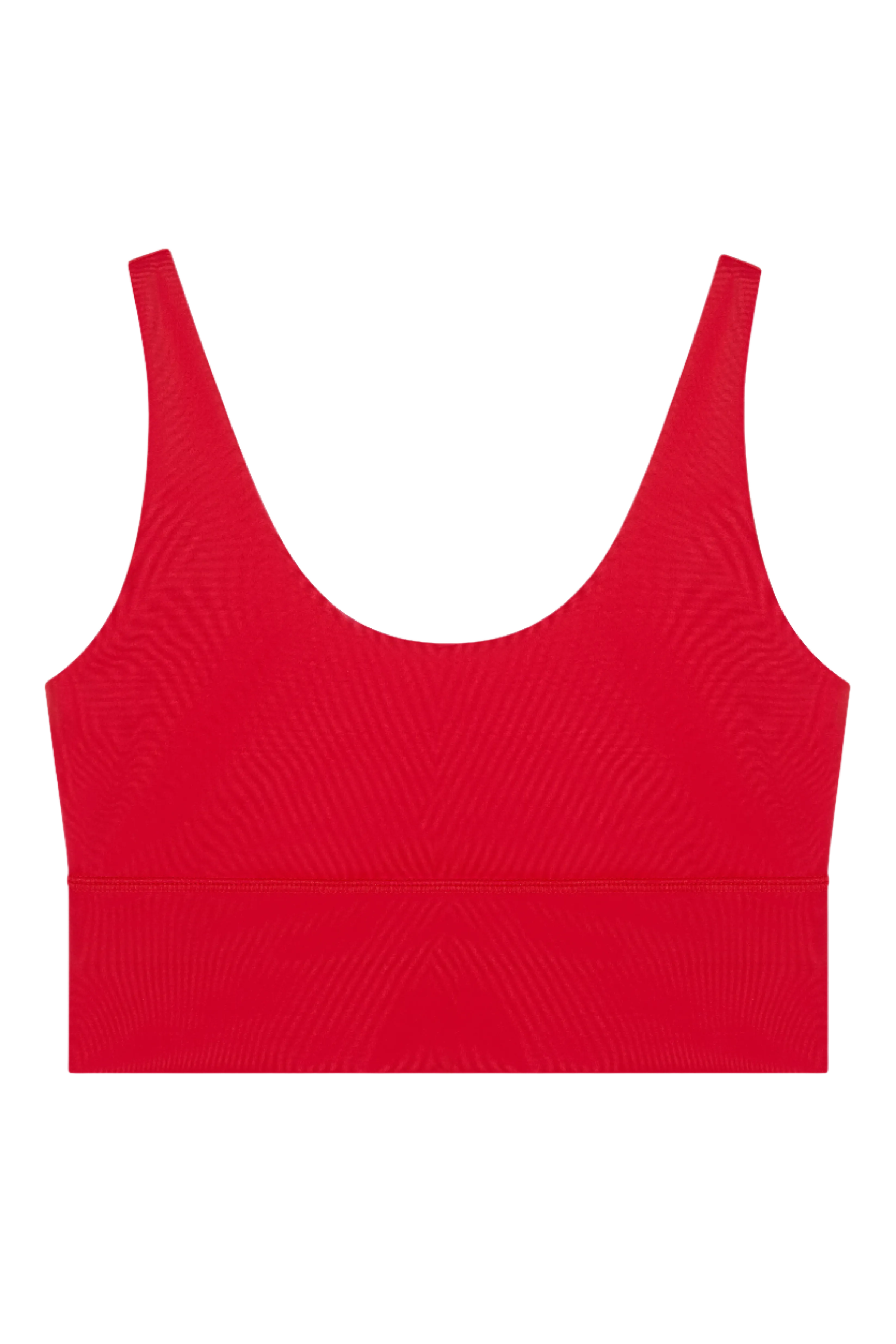 Punchy Surf Bikini Top - Red