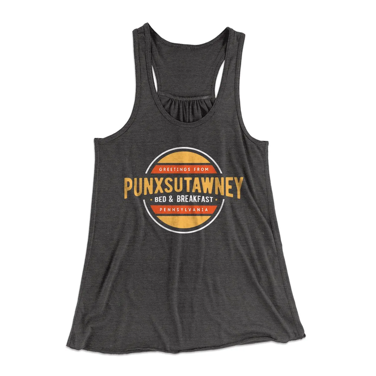 Punxsutawney Bed and Breakfast Women's Flowey Tank Top