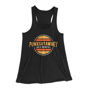 Punxsutawney Bed and Breakfast Women's Flowey Tank Top