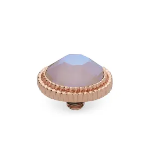 Qudo Fabero 10mm Rose Gold Topper - Dusty Pink Delite