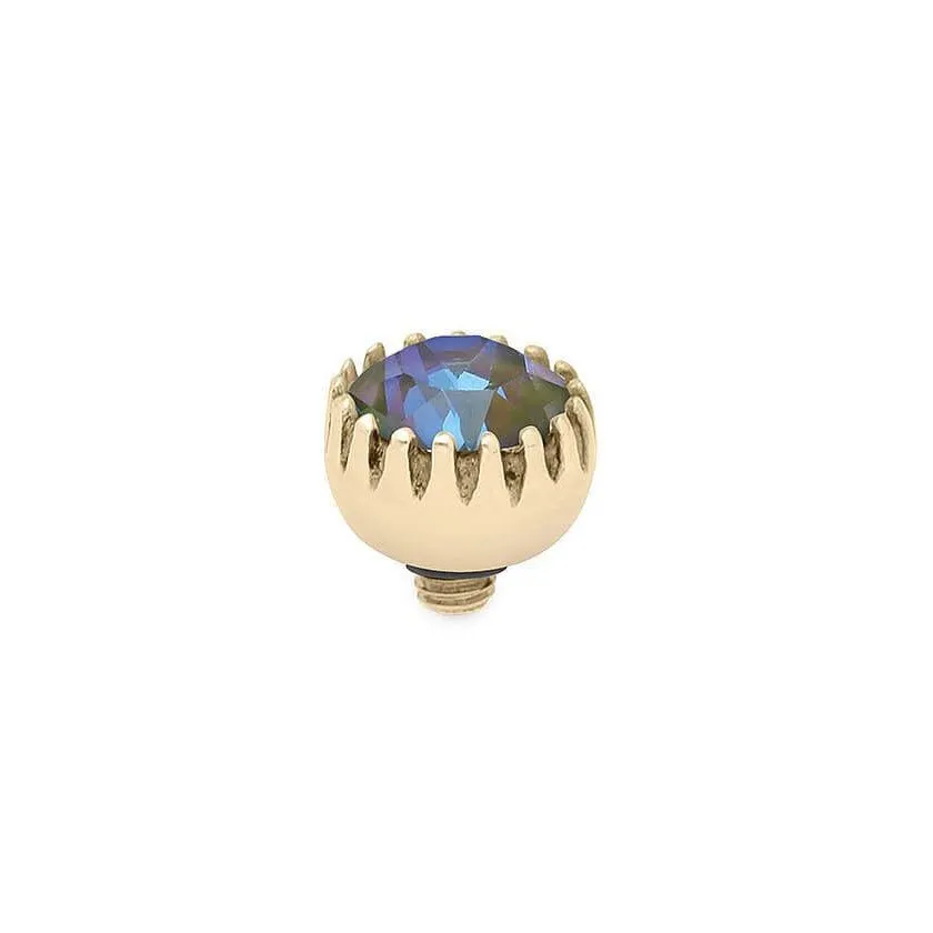 Qudo London 8mm Gold Topper - Army Green Delite