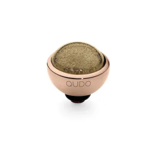 Qudo Melfi 9mm Rose Gold Topper - Cognac