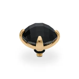 Qudo Seano 13mm Gold Topper - Jet