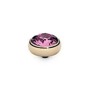 Qudo Sesto 10mm Gold Topper - Rose