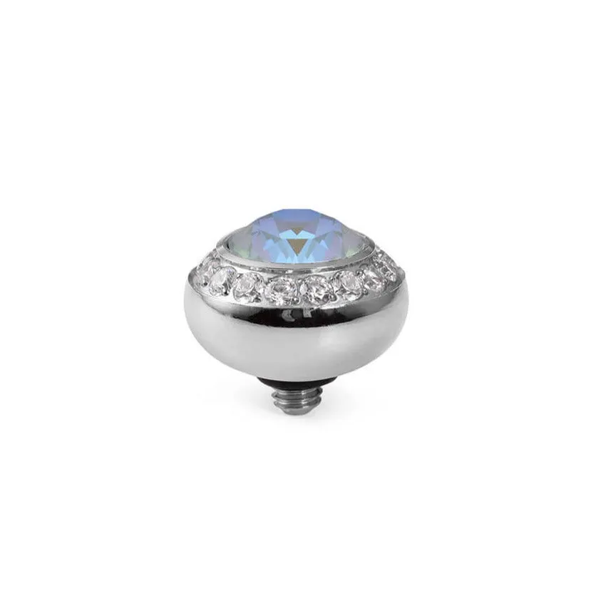 Qudo Tondo Deluxe 10mm Silver Topper - Serene Gray Delite