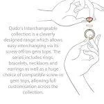 Qudo Tondo Deluxe 13mm Gold Topper - Mint Green