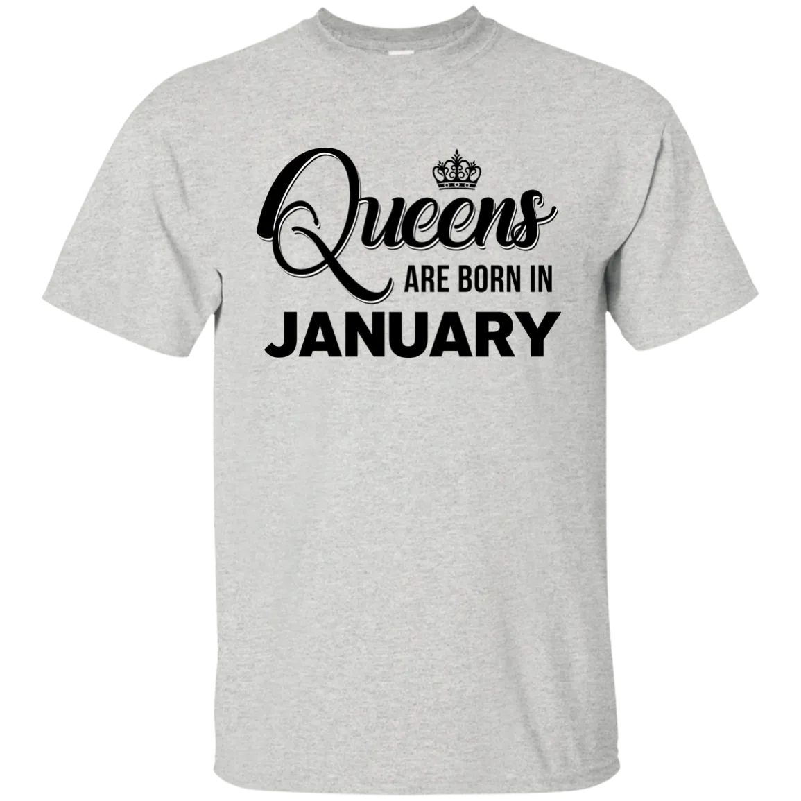 Queens are born in January shirt