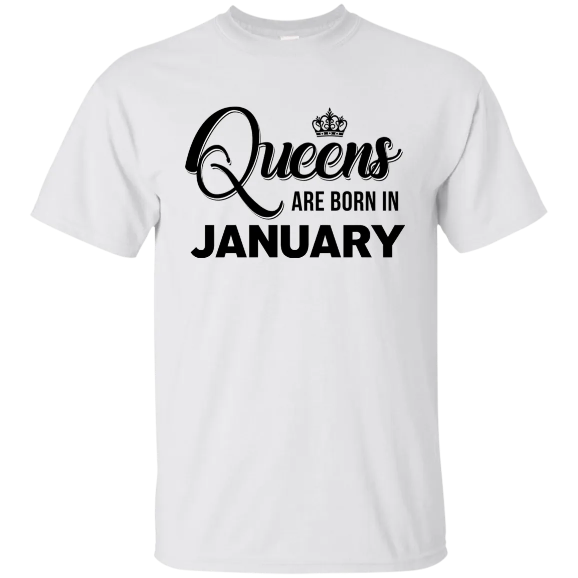 Queens are born in January shirt