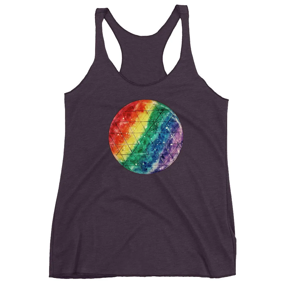 Rainbow Prism ♡ Women's Racerback Tank