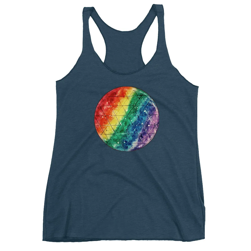Rainbow Prism ♡ Women's Racerback Tank