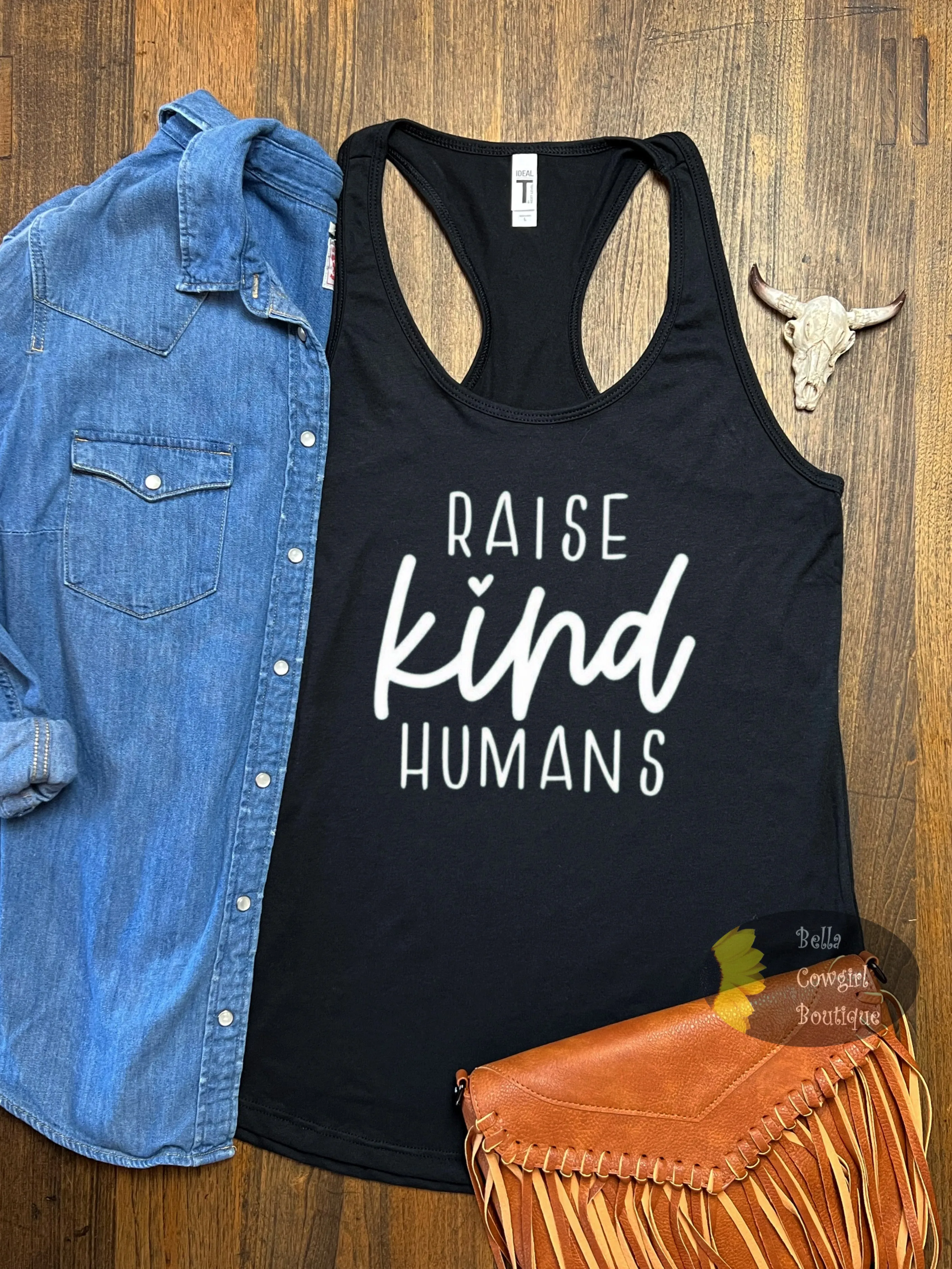 Raise Kind Humans Mom Tank Women's Tank Top