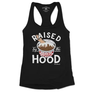 Raised by the Hood Ladies Tank Top