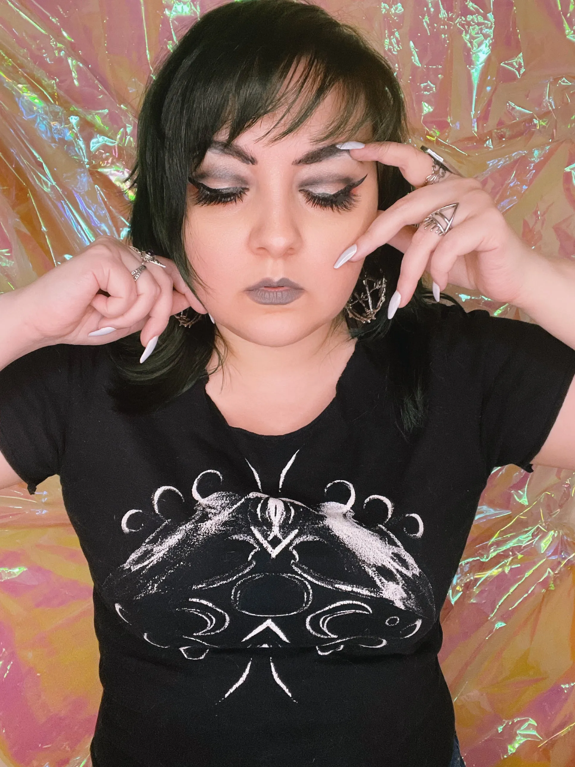 Raven Skull Short-Sleeve Unisex T-Shirt