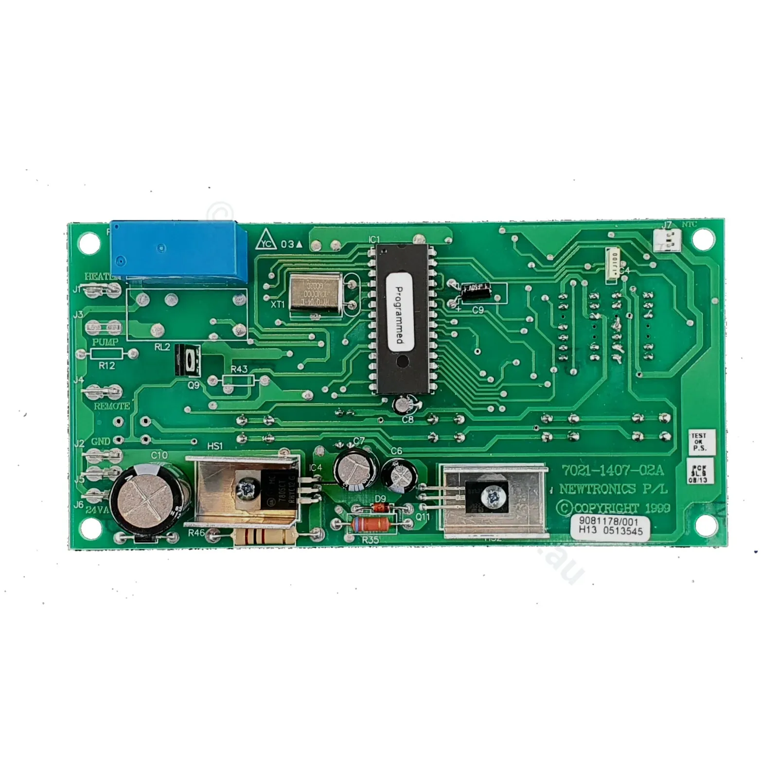 Raypak RP2100 Circuit Board PCB Thermostat Control Circuit Board - 56609184 - RP 2100
