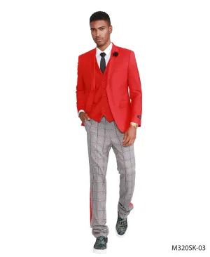 Red Suit For Men Skinny Fit Suits For All Ocassions