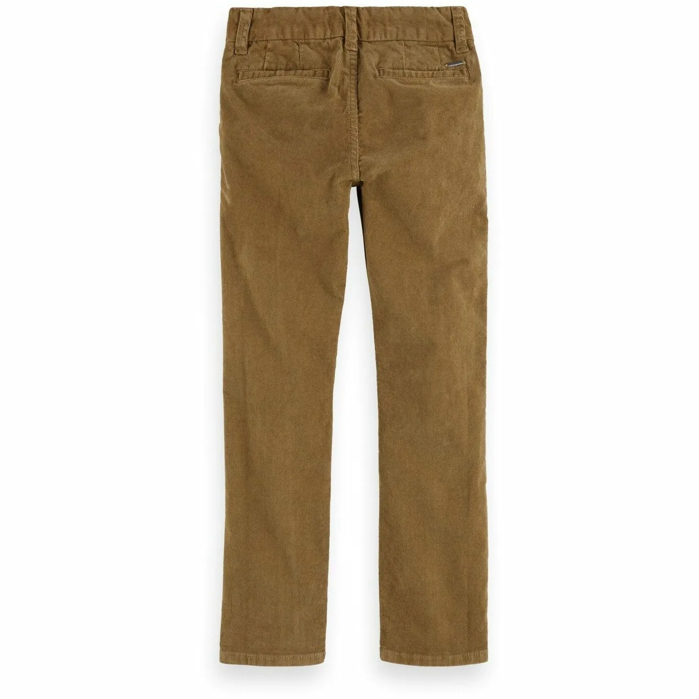 Relaxed Slim Fit Corduroy Chino - Walnut