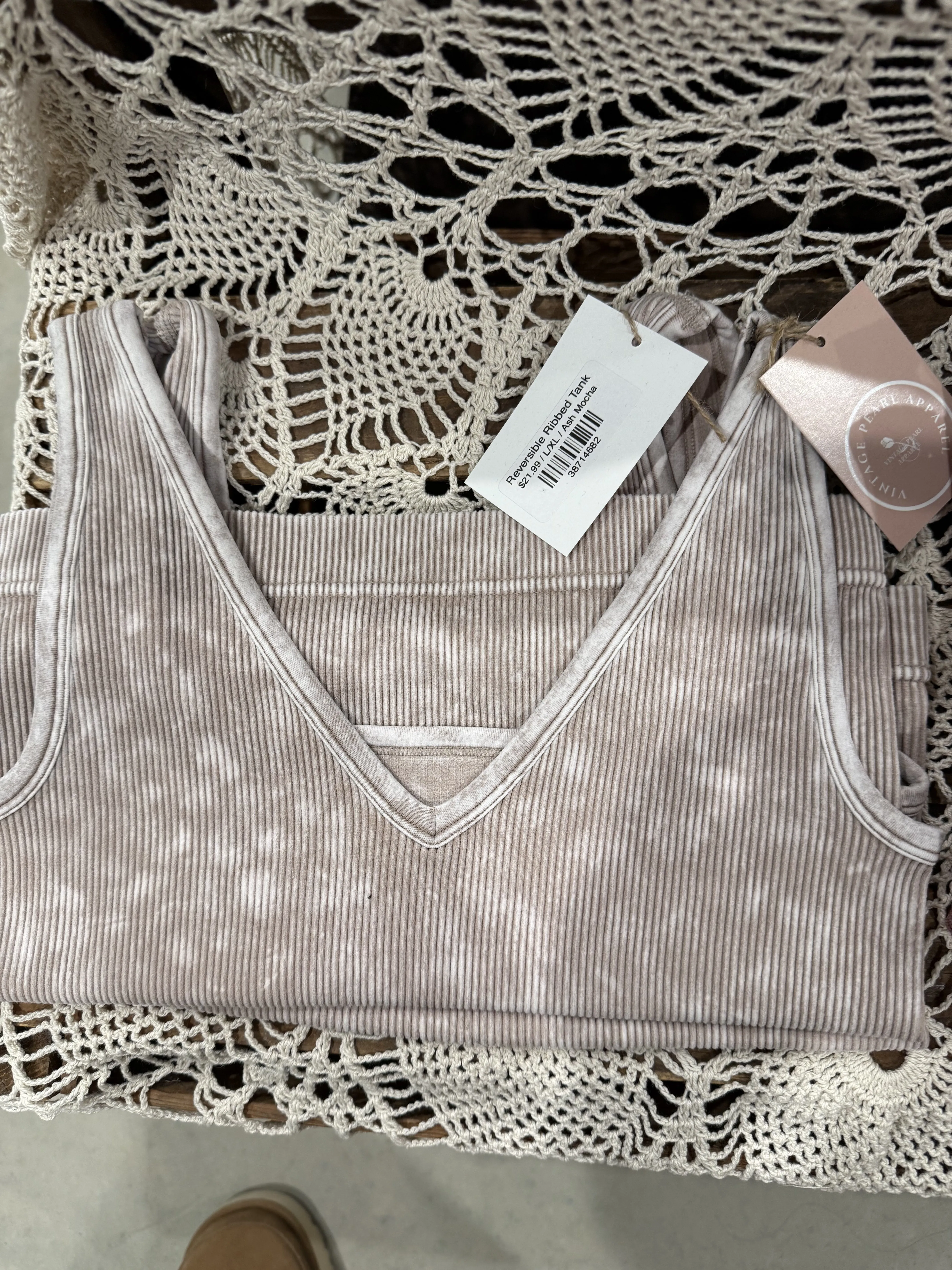 Reversible Ribbed Tank