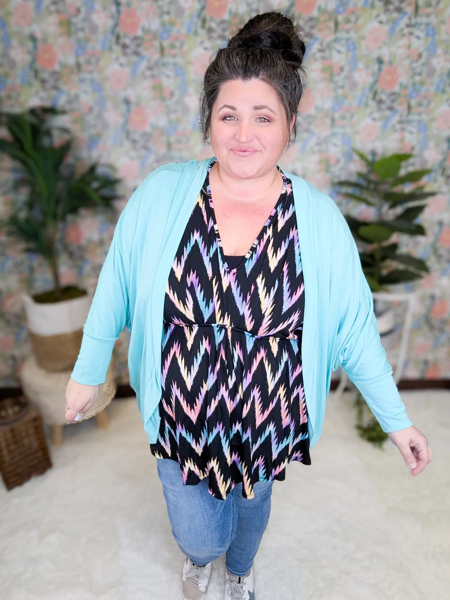 Rhythm And Blues Cocoon Pocket Cardigan (lots of colors!)