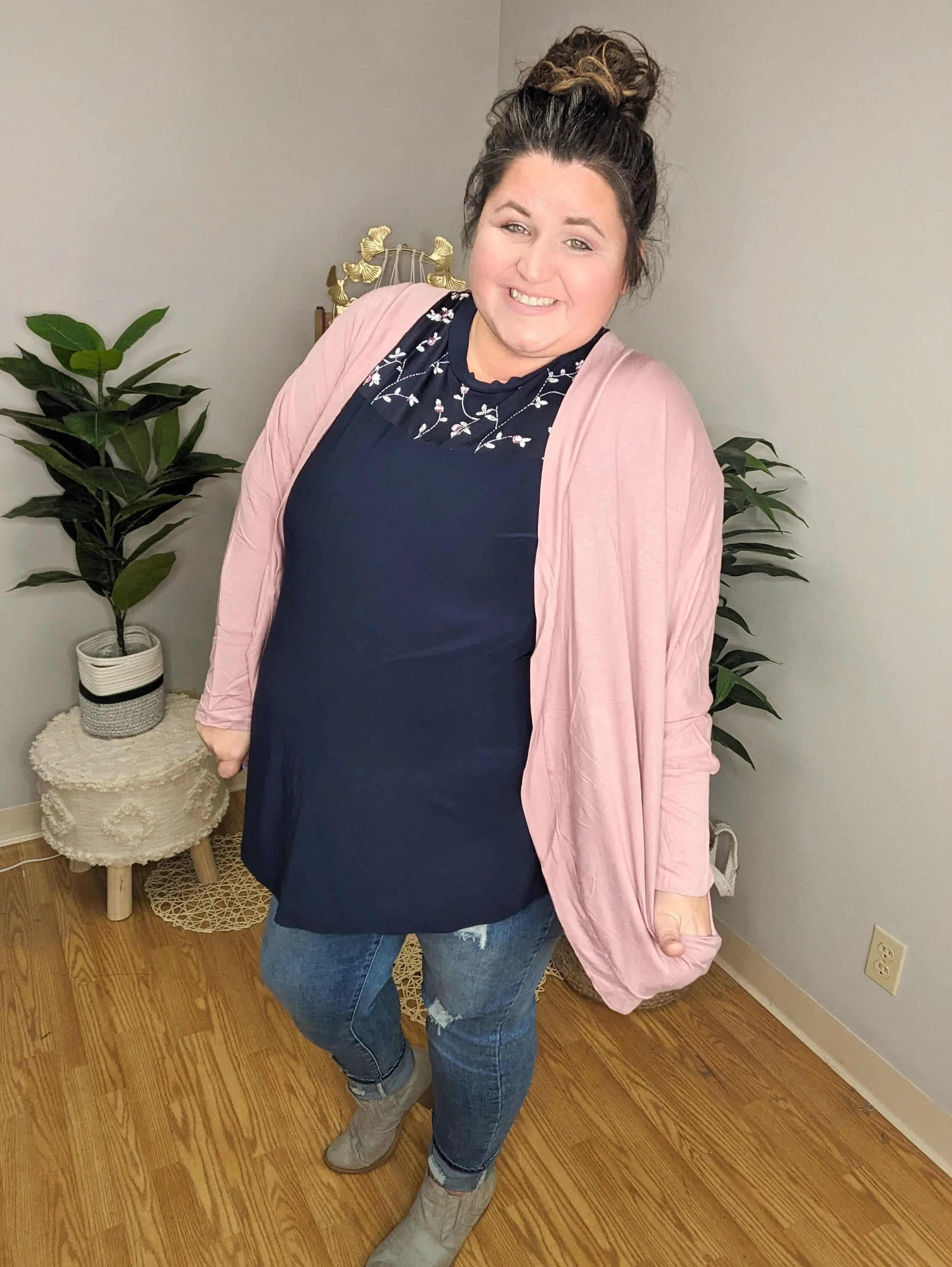 Rhythm And Blues Cocoon Pocket Cardigan (lots of colors!)