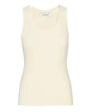 Rib Fitted Scoop Tank