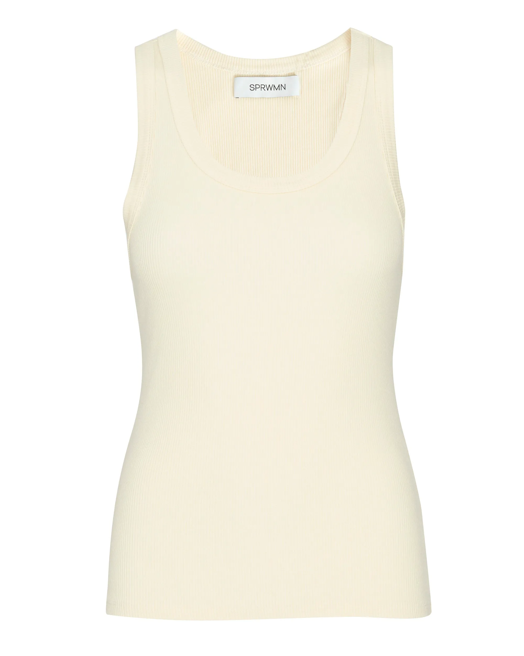 Rib Fitted Scoop Tank