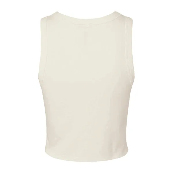 Ribbed High Neck Tank with Patch