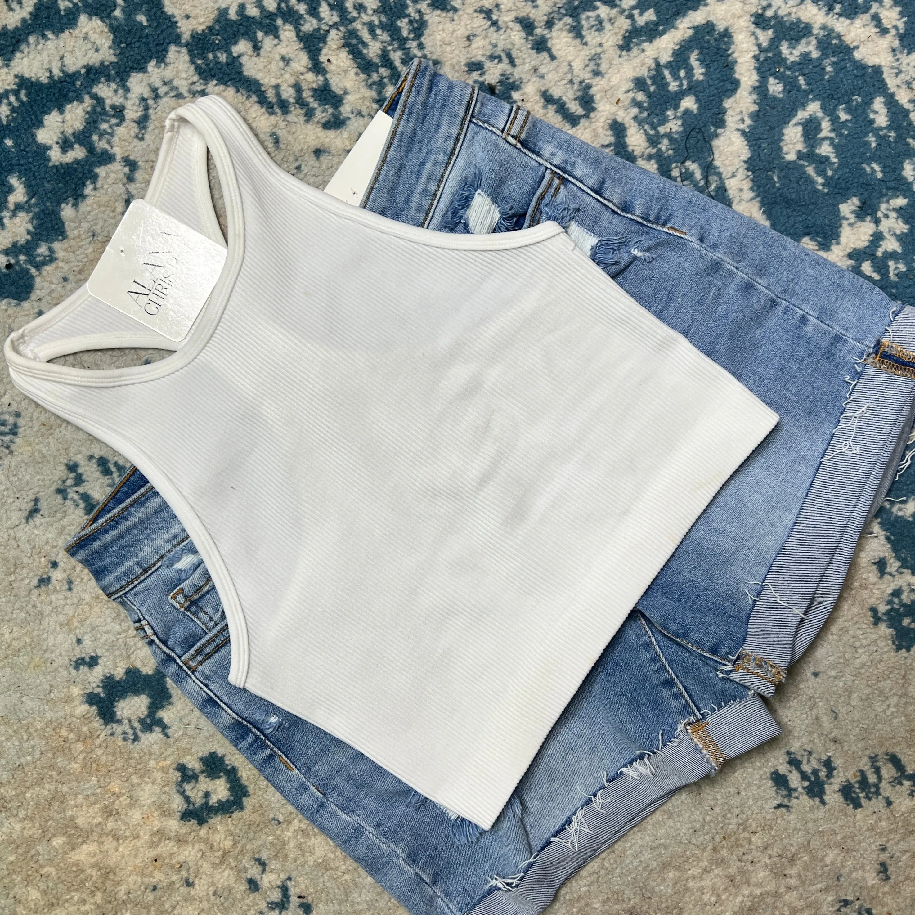 Ribbed Racerback Top
