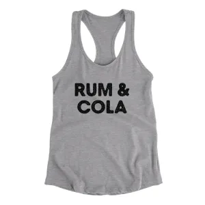 Rum And Cola Women's Racerback Tank