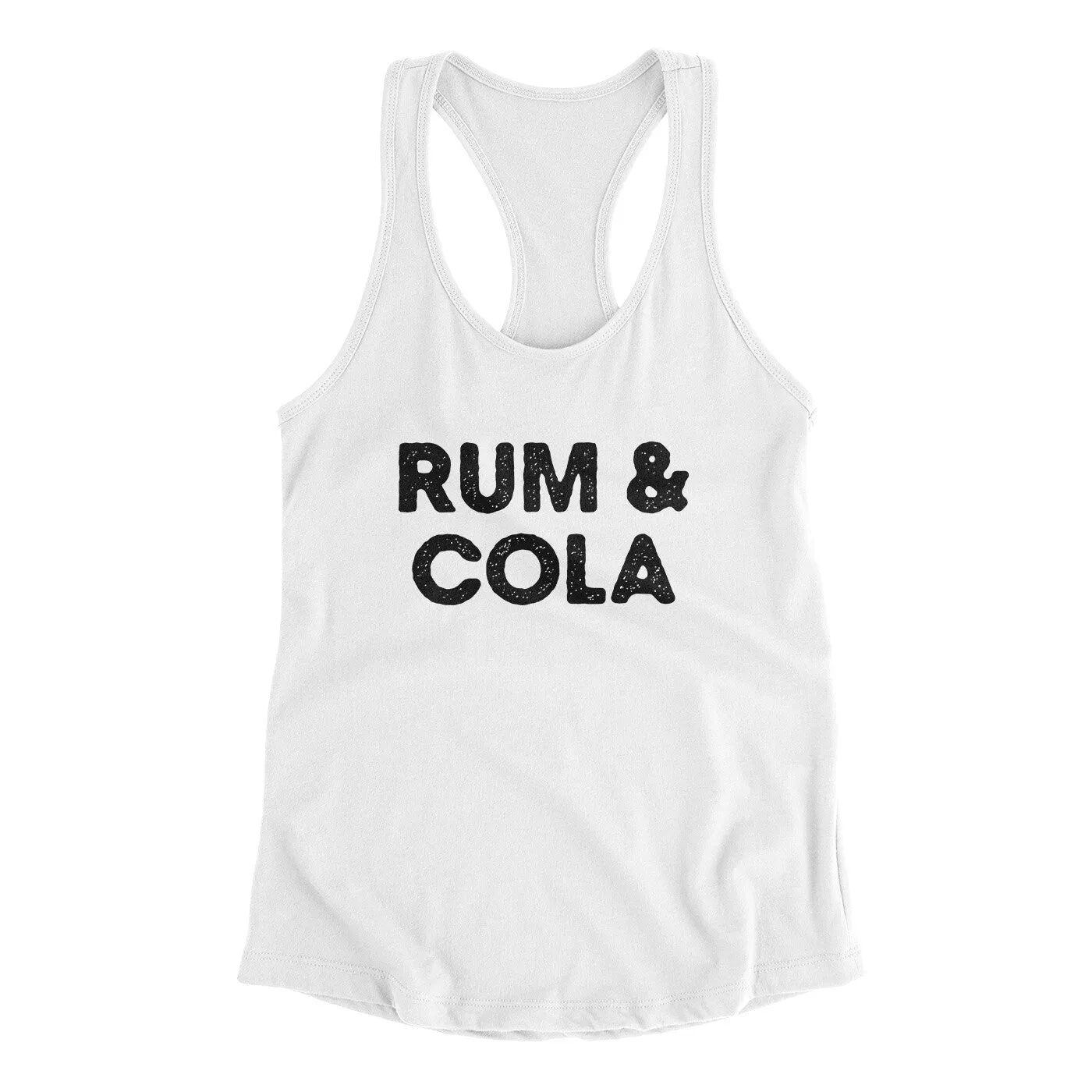Rum And Cola Women's Racerback Tank