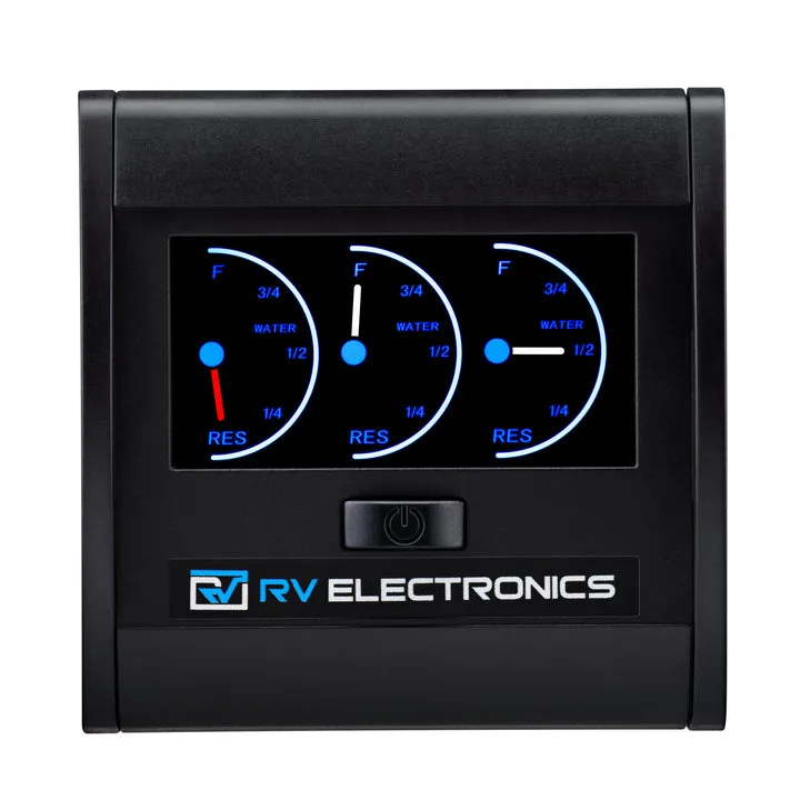 RV Electronics Standard RV LCD Water Gauge - Triple