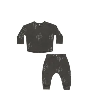 Rylee & Cru - Long Sleeve Tee   Pant - Bolts