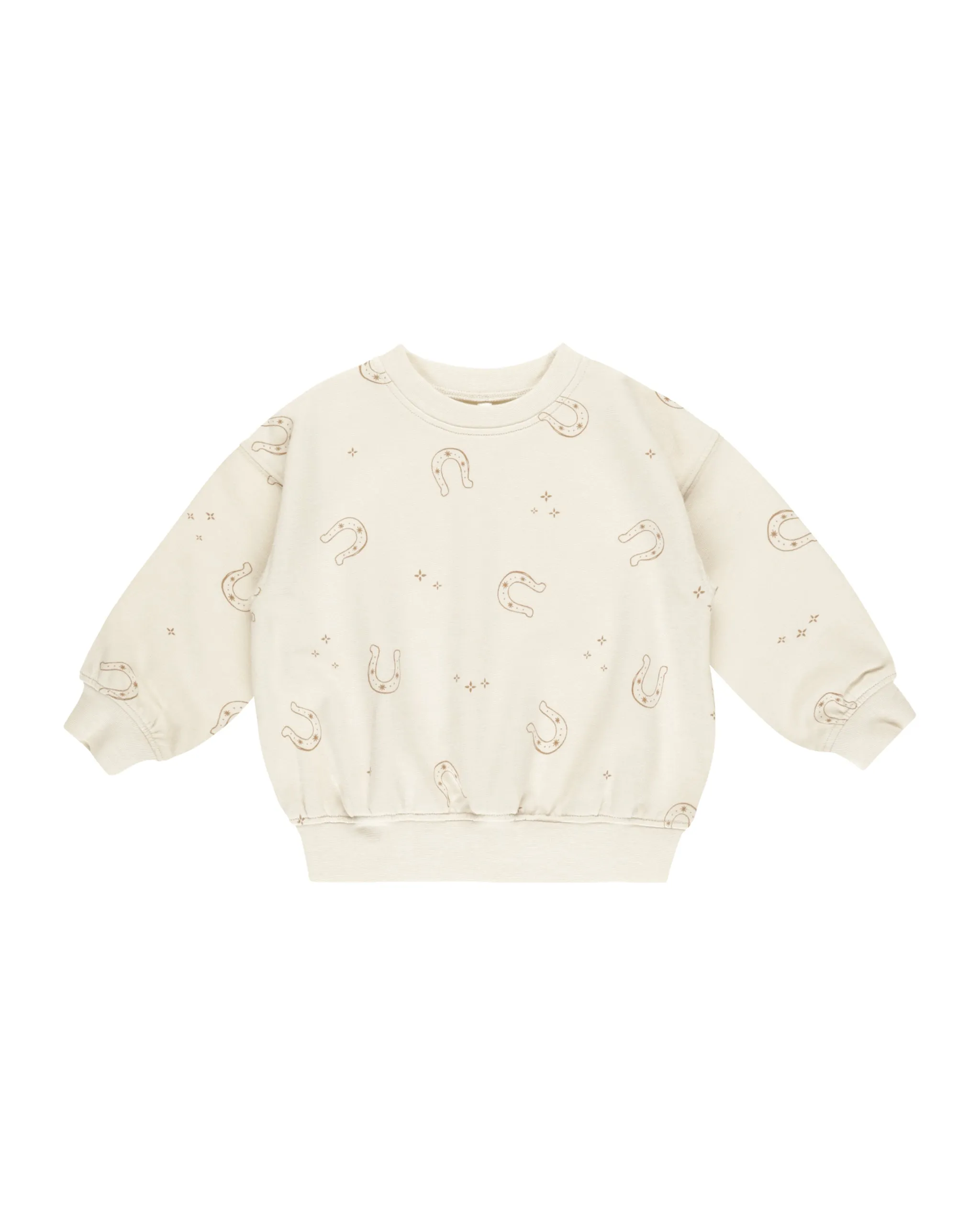 RYLEE   CRU Relaxed Sweatshirt || Horseshoes