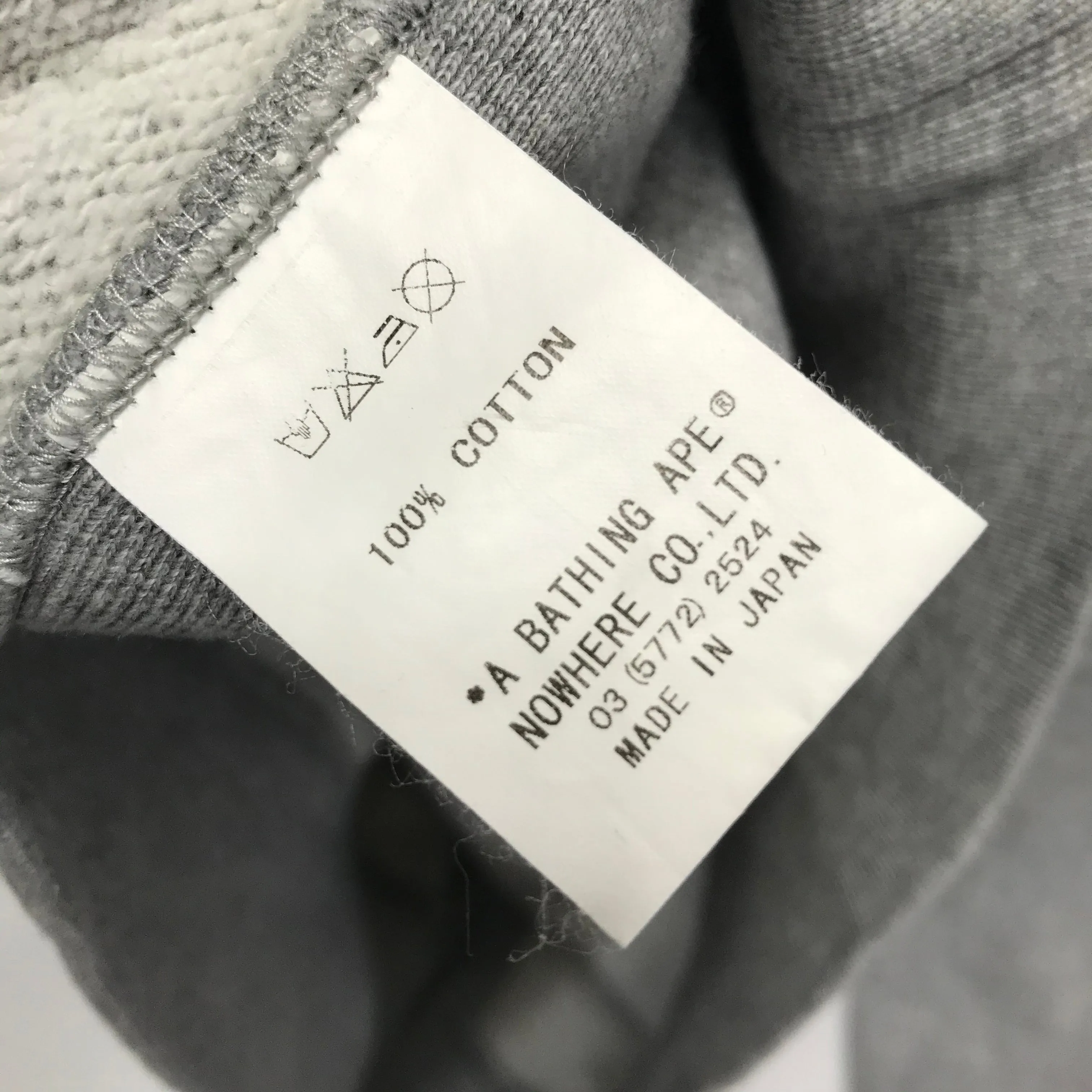 [S] A Bathing Ape Bape Kaws Bones Logo Crewneck Sweatshirt