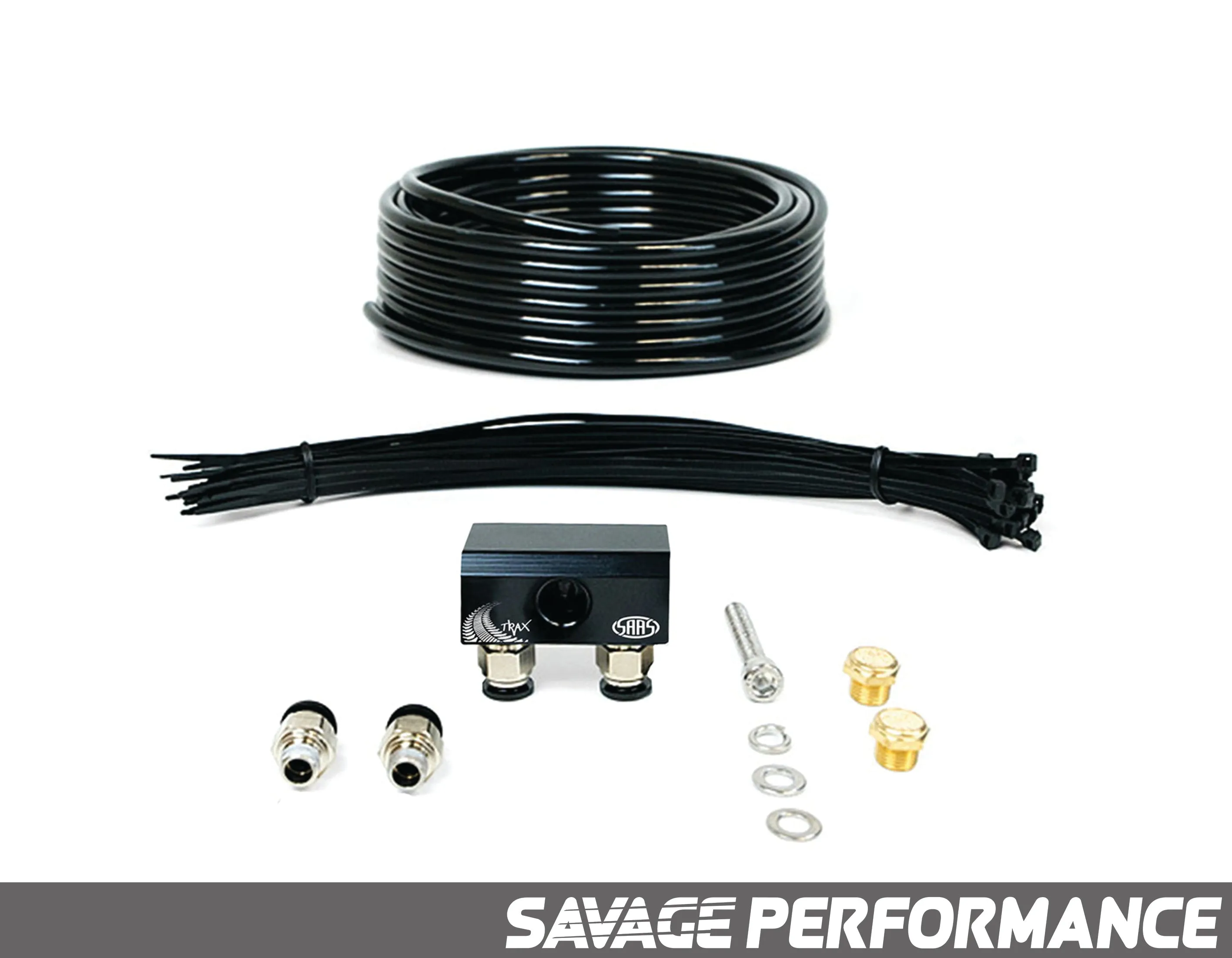 SAAS -Diff Breather Kit - 2 Port suits TOYOTA LANDCRUISER 200 Series 2007-2018
