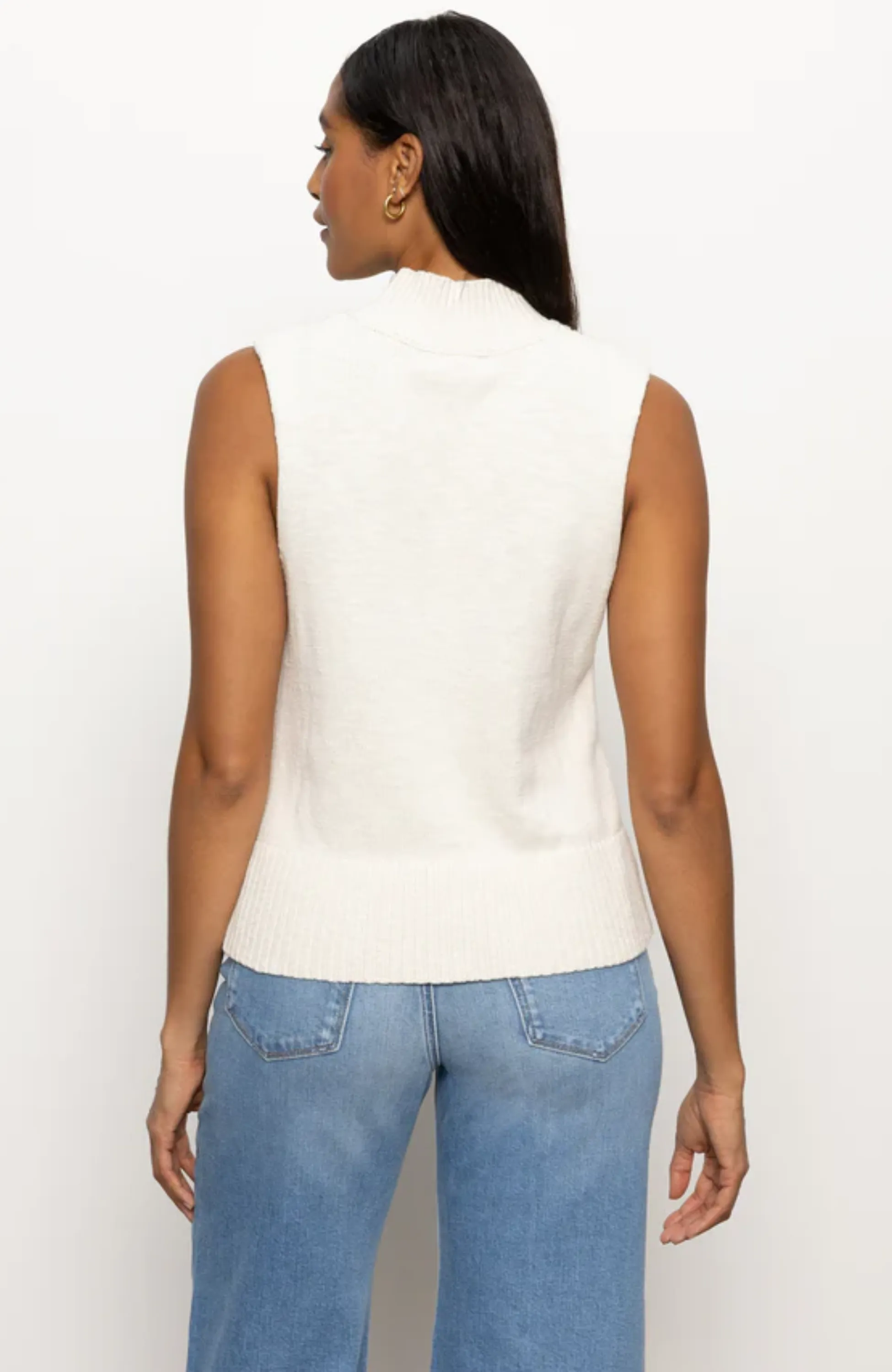 Sanctuary - Rib Detail Mock Neck Tank