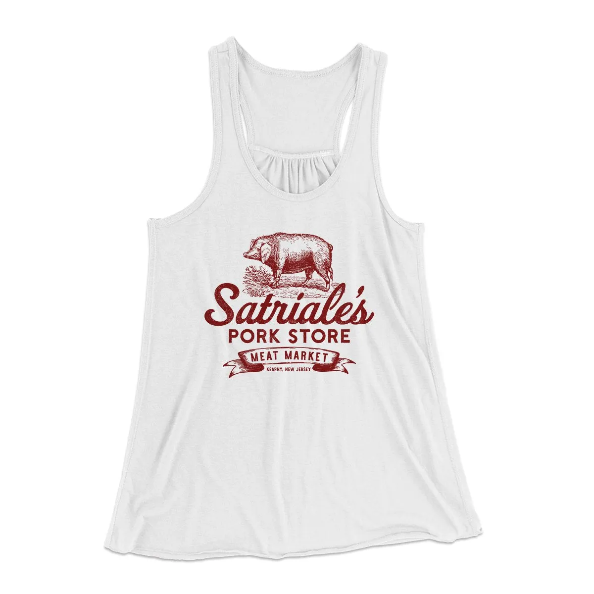 Satriale's Women's Flowey Tank Top