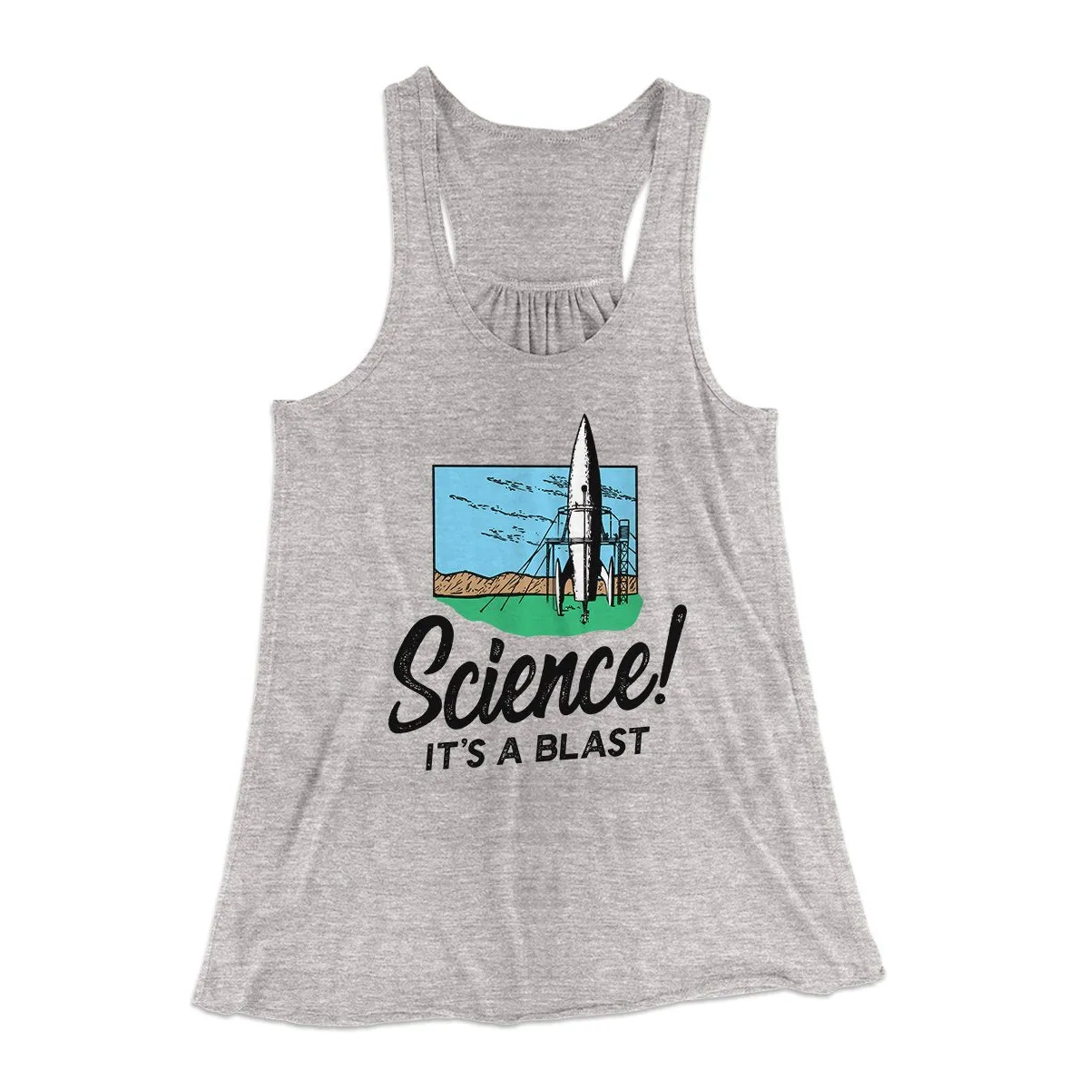 Science! It's a Blast Women's Flowey Tank Top