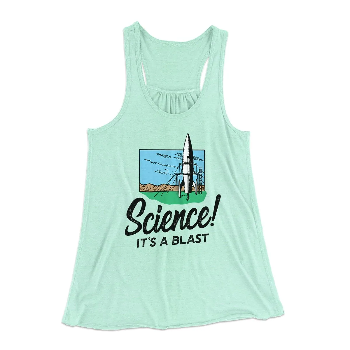 Science! It's a Blast Women's Flowey Tank Top