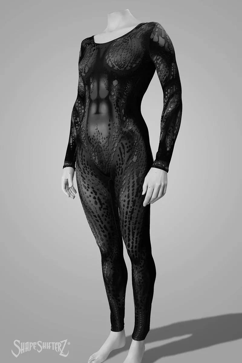Sea Creature Scoop Neck Catsuit - Cosplay | Athletics | Performance