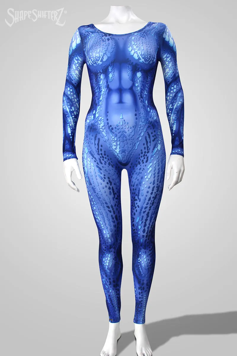 Sea Creature Scoop Neck Catsuit - Cosplay | Athletics | Performance