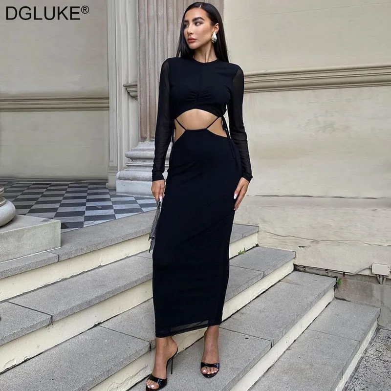 Sexy Bodycon Elegant Long Party Dress