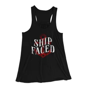 Ship Faced Women's Flowey Racerback Tank Top