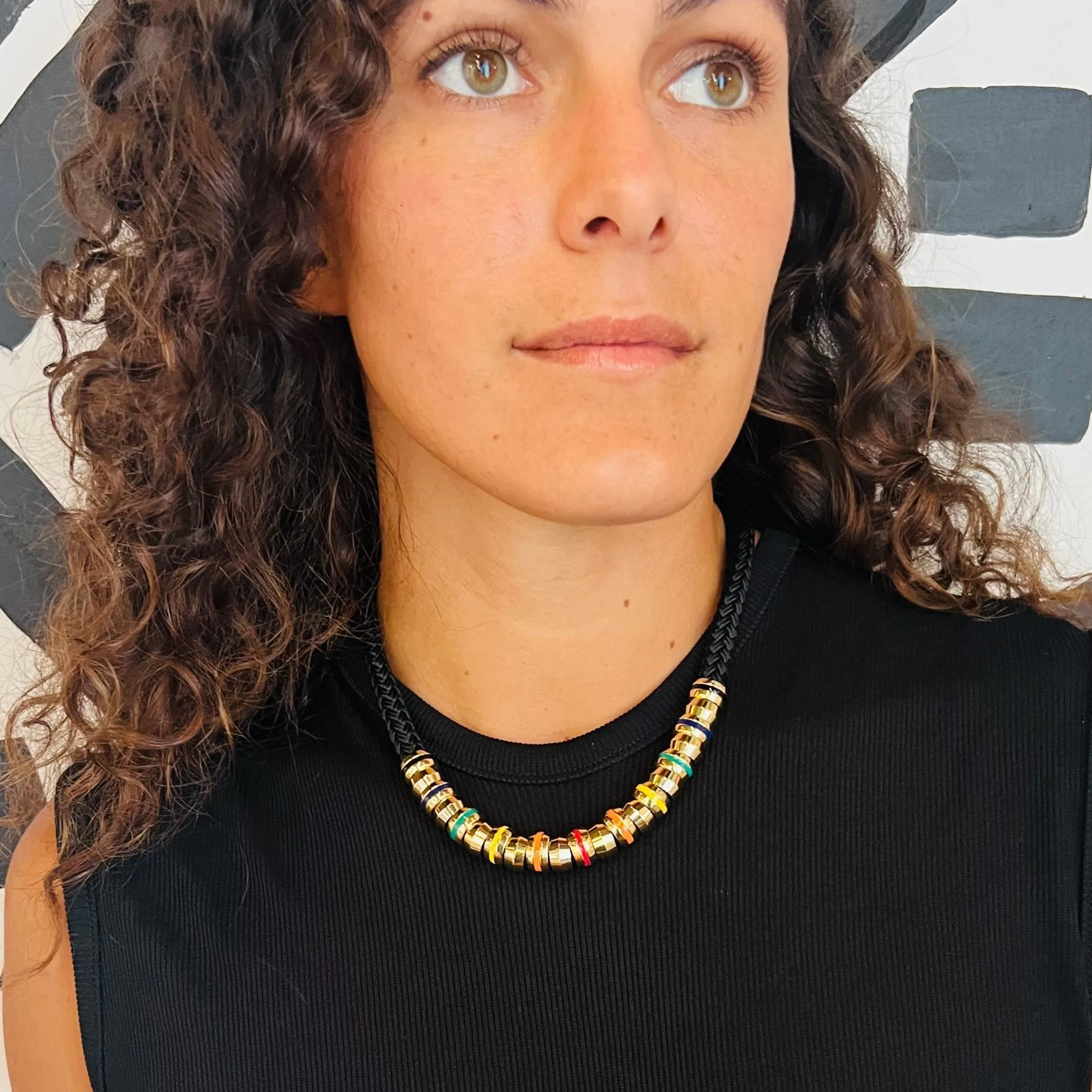 Skinny Classic Black Necklace
