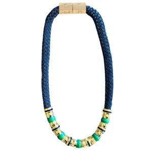 Skinny Classic Navy Necklace